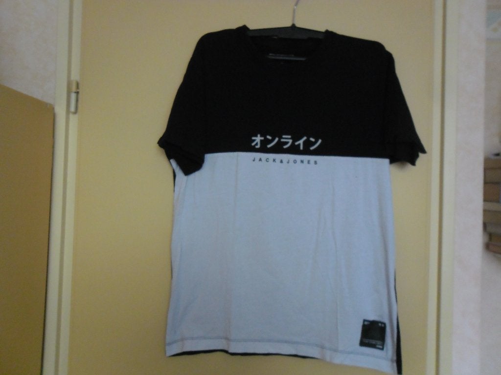 z.g.a.n. zwart J&J heren shirt. Maat M, Kleding | Heren, T-shirts, Maat 48/50 (M), Zwart, Ophalen of Verzenden, Zo goed als nieuw