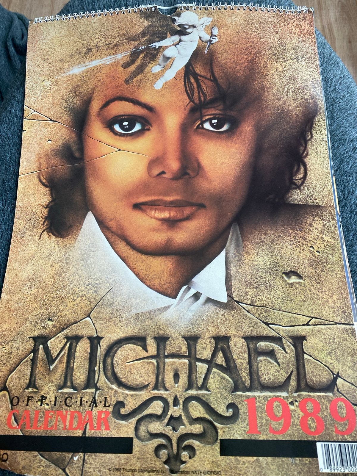 Michael Jackson calendar 1989, Ophalen of Verzenden, Maandkalender
