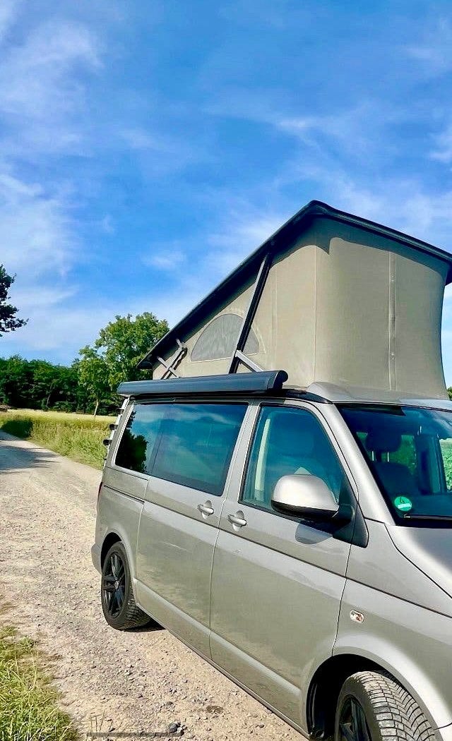 VW California | T5 T6 | Cassette Luifel | Zwart Grijs, Caravans en Kamperen, Ophalen, Zo goed als nieuw