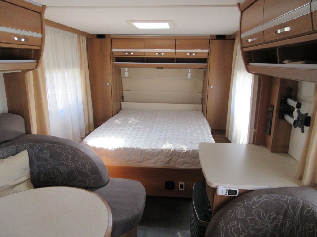 Dethleffs Nomad ZEER NETJES EN COMPLEET, Caravans en Kamperen, Caravans, Schokbreker, Dethleffs, Overige typen, Tot en met 4