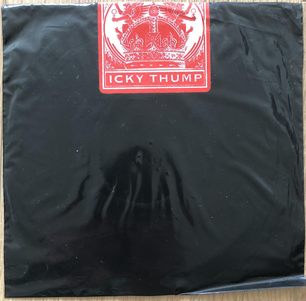 The White Stripes – Icky Thump (wit vinyl) 7" single, Ophalen of Verzenden, 2000 - 2009, Zo goed als nieuw, 7 inch