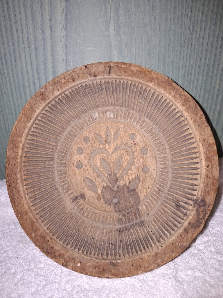 oude houten botervorm, begin 1900, Ophalen of Verzenden
