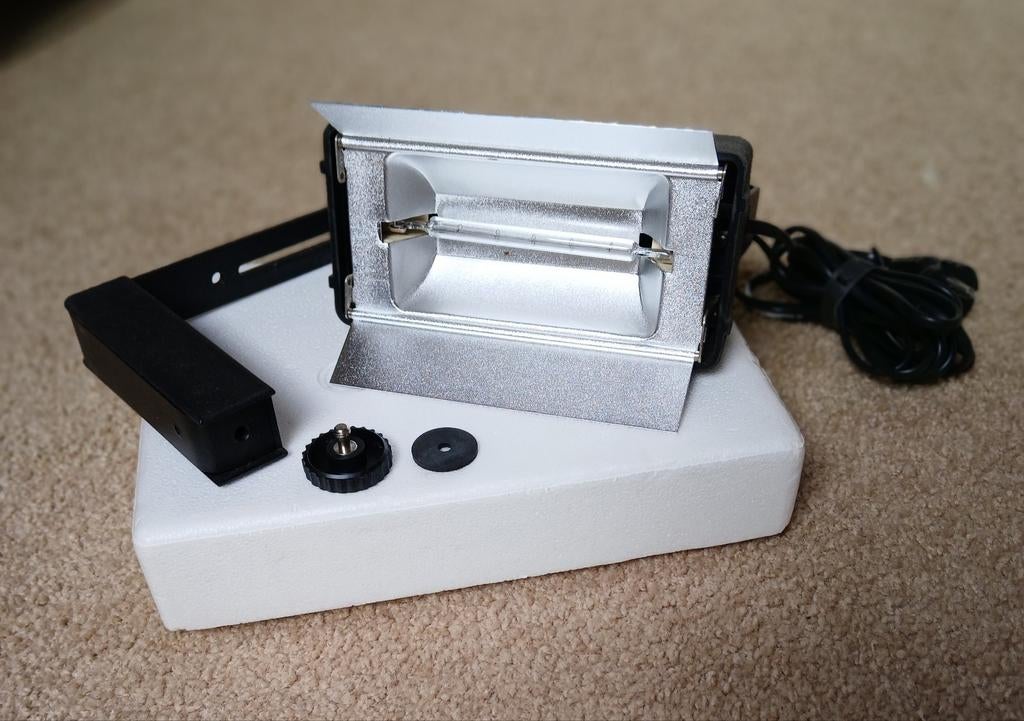 Filmlamp 1000 watt, Audio, Tv en Foto, Fotografie | Fotostudio en Toebehoren, Verzenden, Gebruikt, Lamp of Flitsset