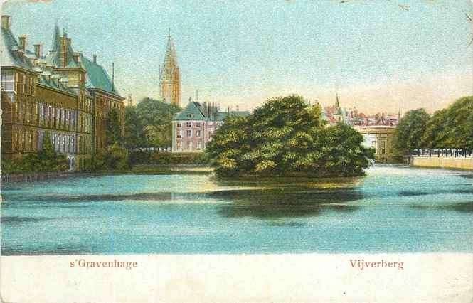 301-103-003 Den Haag Vijverberg, Verzenden, Voor 1920, Zuid-Holland