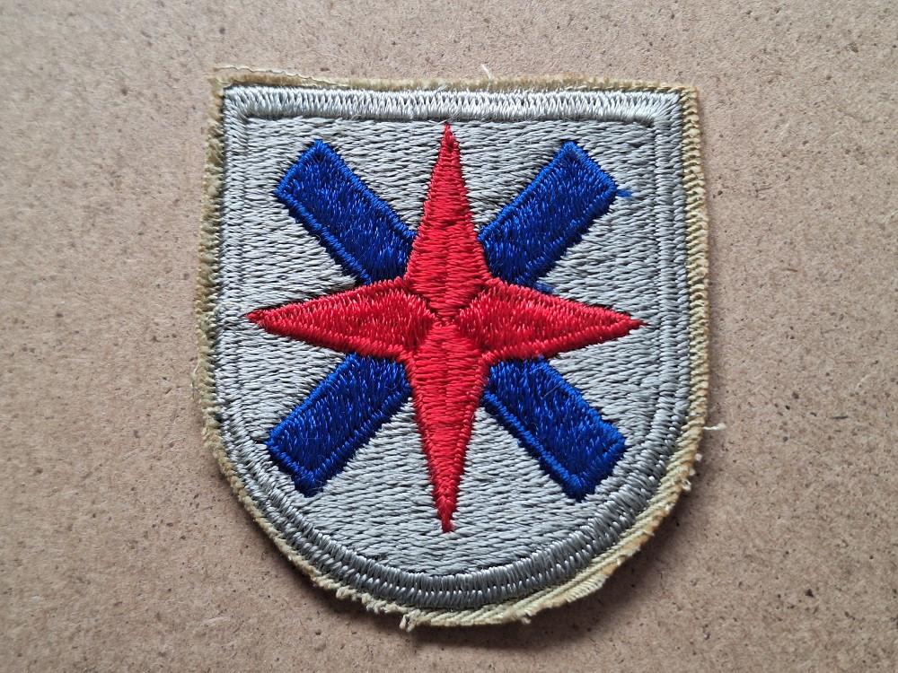 WWII US 14th Corps patch, Verzenden, Amerika, Embleem of Badge