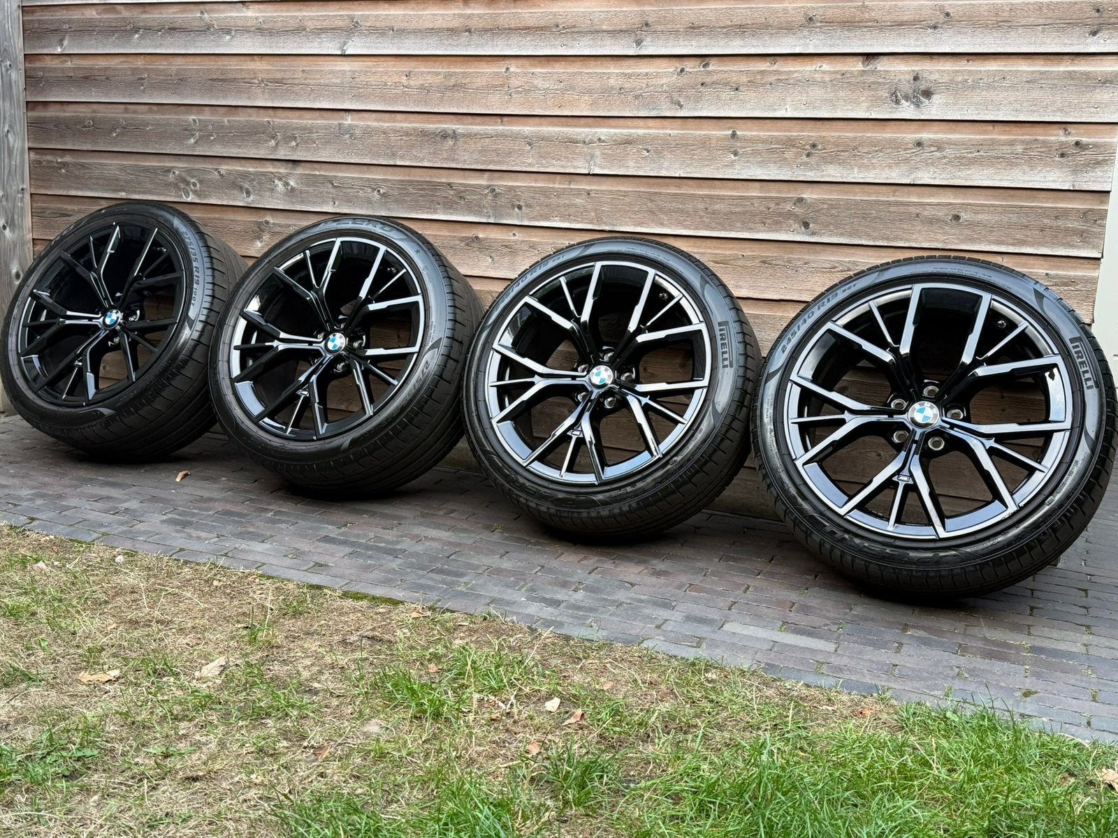 Orig BMW 5-serie Styling 845M 19 inch velgen breedset, Auto-onderdelen, 19 inch, Gebruikt, 275 mm, Banden en Velgen