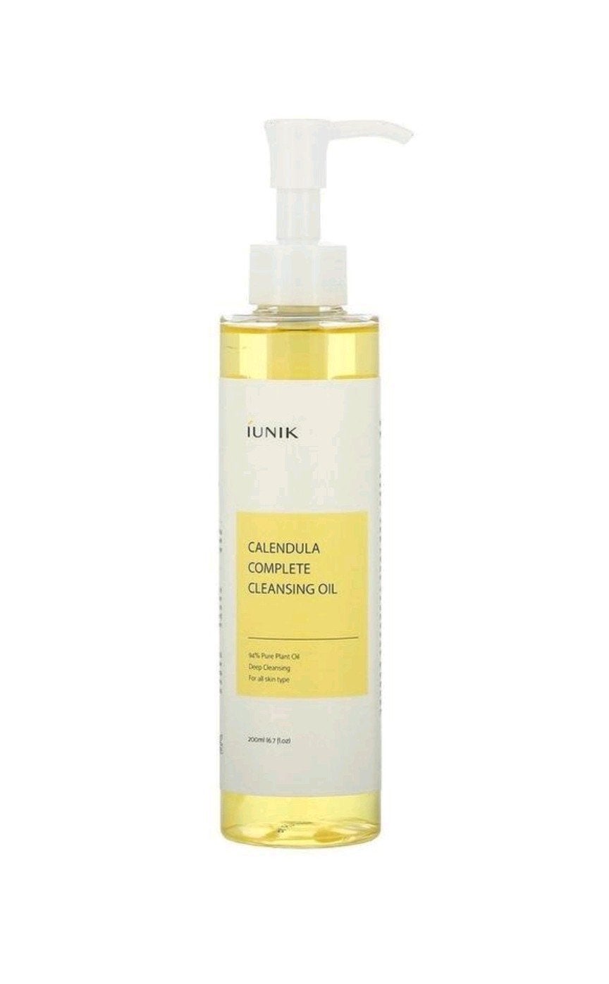 Nieuwe IUNIK Calendula Complete Cleansing Oil., Ophalen of Verzenden, Nieuw, Gehele gezicht, Reiniging