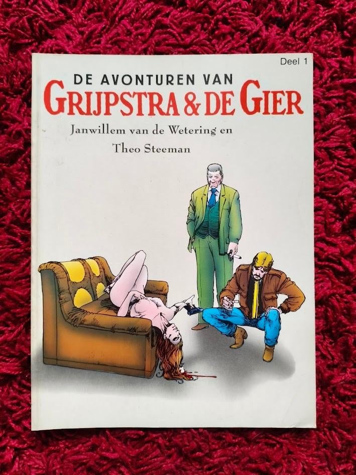 De avonturen van Grijpstra & de Gier stripboek, Eén stripboek, Ophalen of Verzenden, Gelezen