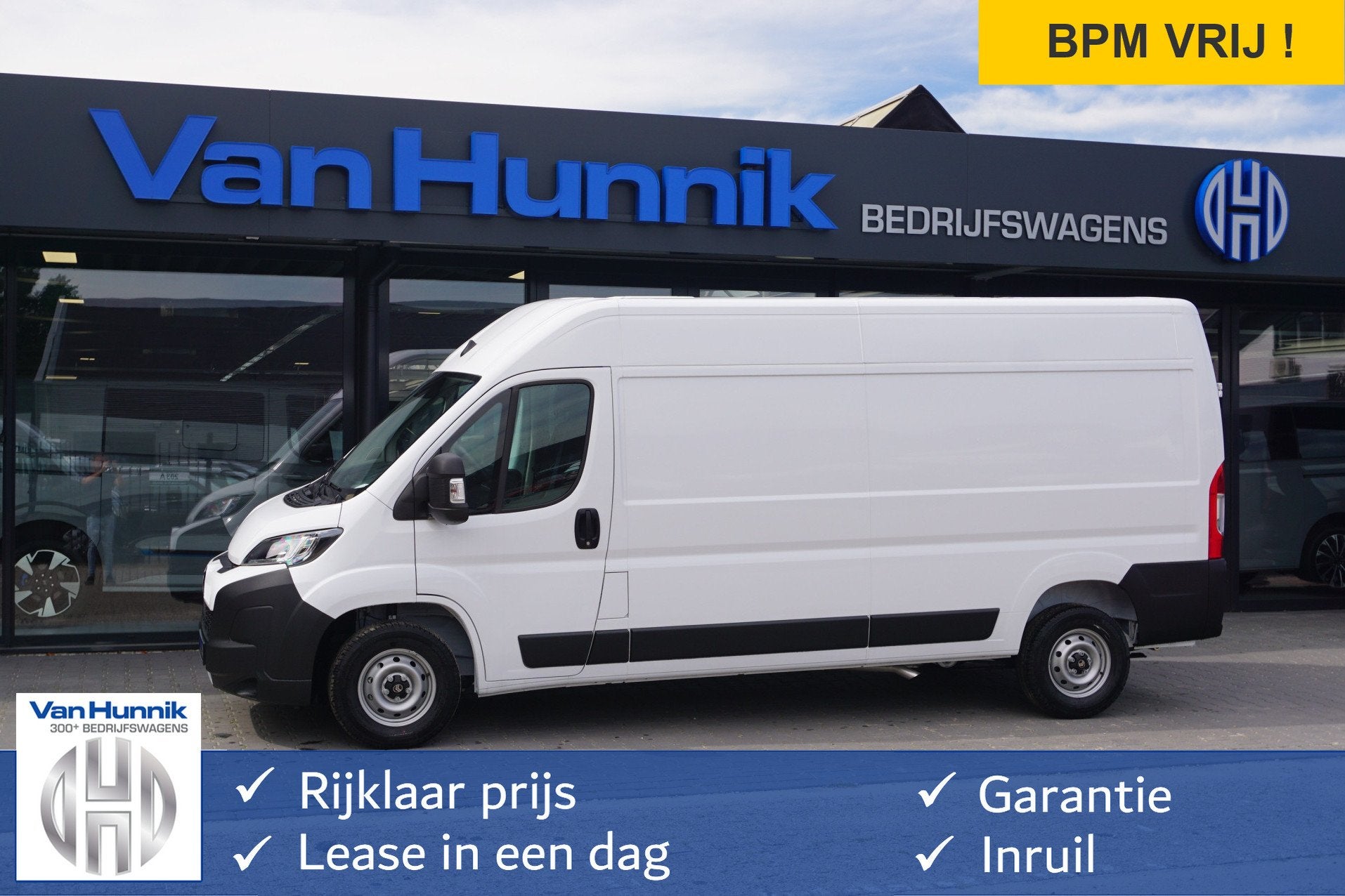 Citroën Jumper 35 2.2 140PK L3H2 BPM VRIJ! 10" Navi, Climat, Auto's, Voorwielaandrijving, 15 km/l, Gebruikt, 4 cilinders