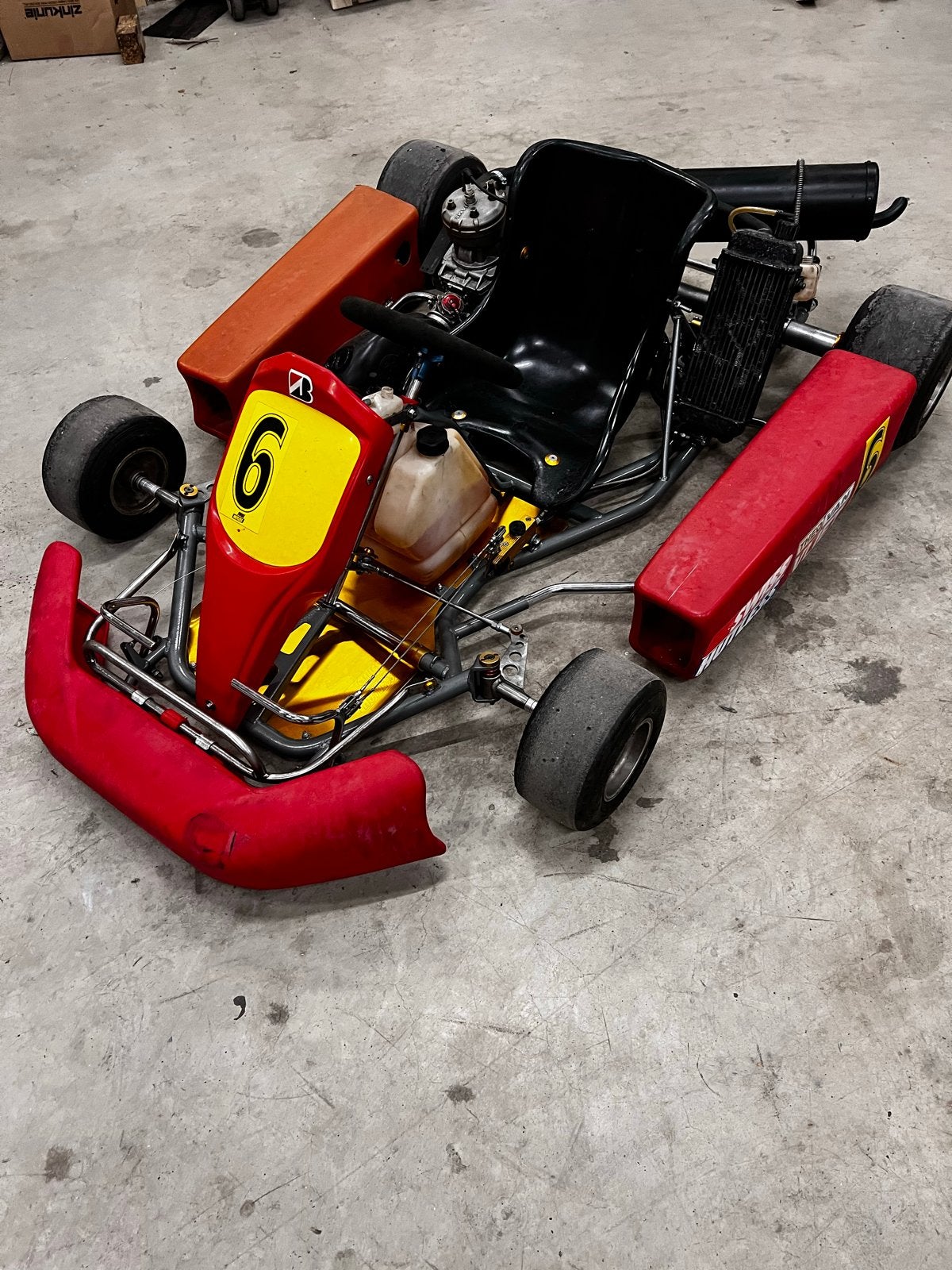 Complete kart en onderdelen te koop, Ophalen, Gebruikt, Kart