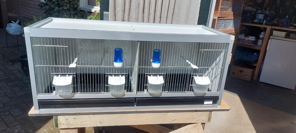 Zgan birdsupply trespa/aluminium broedkooi, Dieren en Toebehoren, Vogels | Hokken en Kooien, Ophalen, Zo goed als nieuw, Aluminium