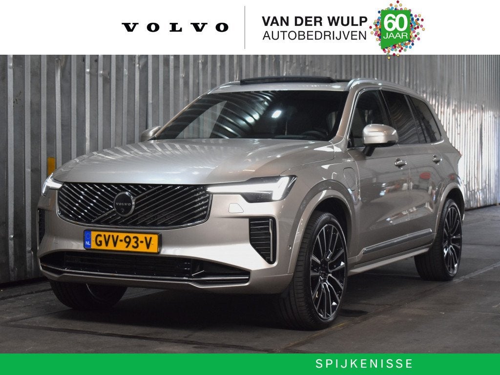 Volvo XC90 T8 455PK AWD Ultra Bright FACELIFT | B&W | Trekha, Auto's, Gebruikt, 4 cilinders, Vierwielaandrijving, Hybride Elektrisch/Benzine