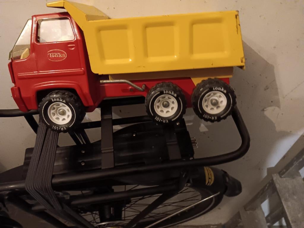 Tonka Voertuigen Set: Jeep, Hijskraan & Vrachtwagen, Ophalen of Verzenden, Gebruikt