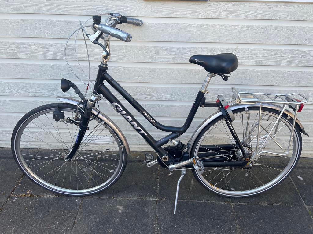 Giant Trooper damesfiets, Fietsen en Brommers, Fietsen | Dames | Damesfietsen, Ophalen, Gebruikt, Versnellingen, Giant