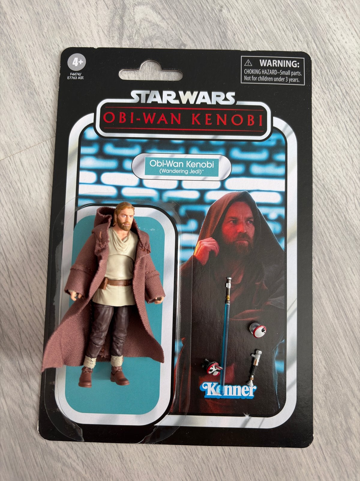 Star Wars Obi-Wan Kenobi (Wandering Jedi) actiefiguur, Kinderen en Baby's, Speelgoed | Actiefiguren, Ophalen of Verzenden, Zo goed als nieuw