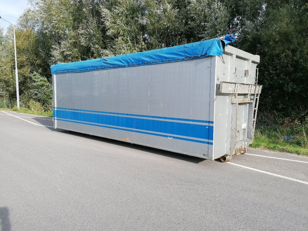 40m3 aluminium afzetcontainer, Ophalen, -, -, -