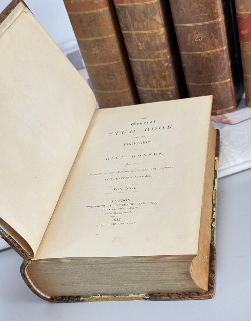 5X The General stud-book containing pedigrees of race horses, Ophalen of Verzenden