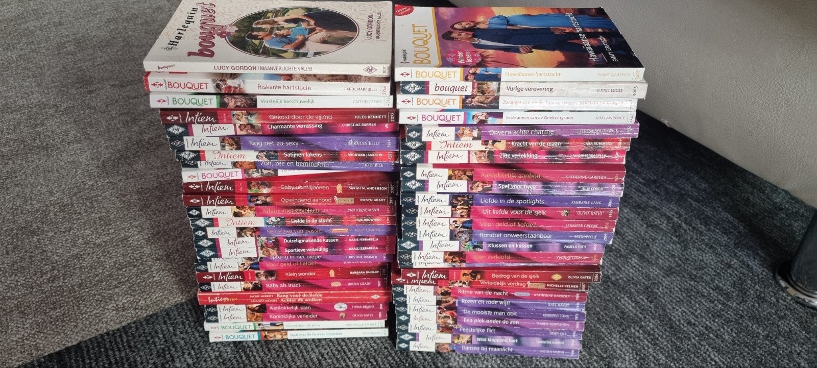 Grote collectie Bouquetreeks en Intiem reeks boeken, Ophalen, Gelezen, Diverse auteurs