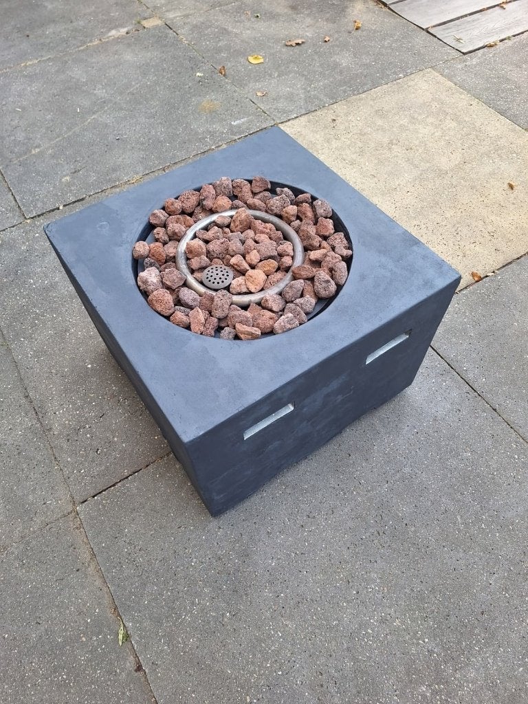 Te koop aangeboden vuurtafel, Ophalen, Gebruikt