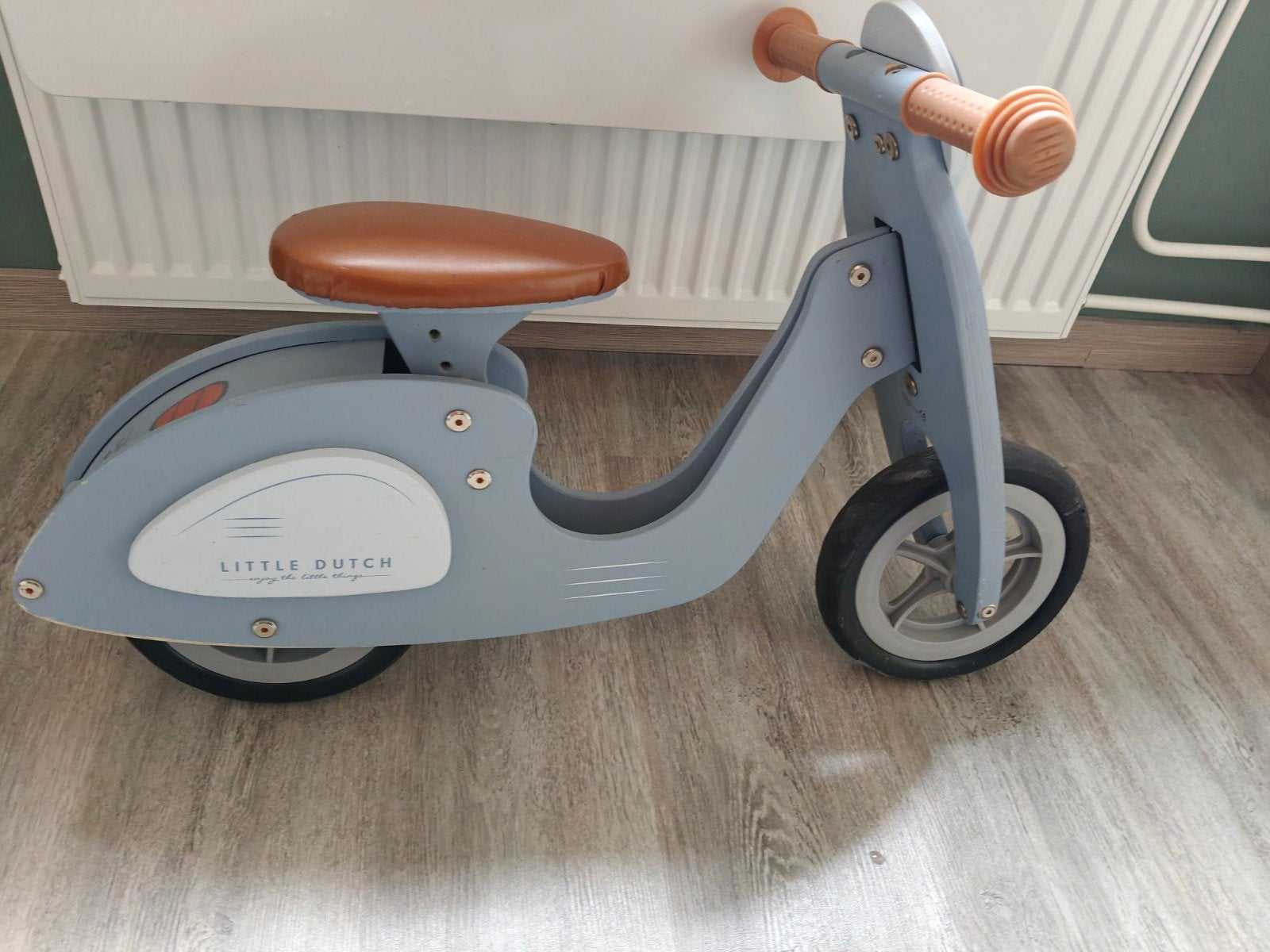 Little Dutch loop scooter blauw, Kinderen en Baby's, Ophalen, Gebruikt, Loopfiets