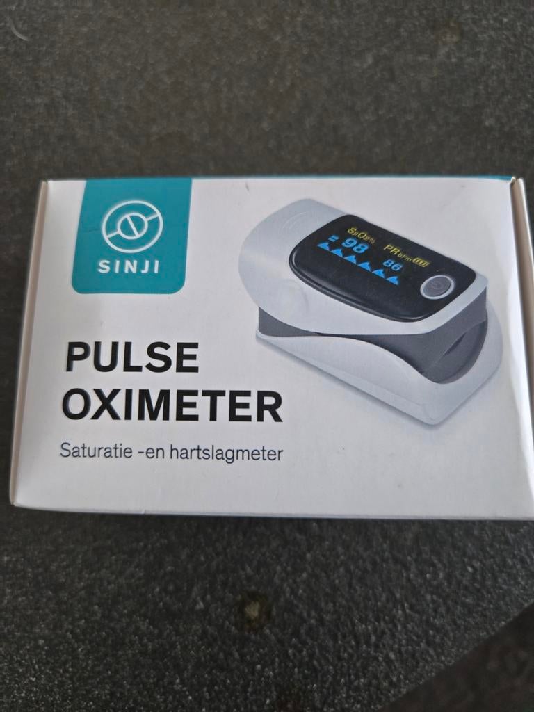 Sinji saturatie- en hartslagmeter, Ophalen of Verzenden