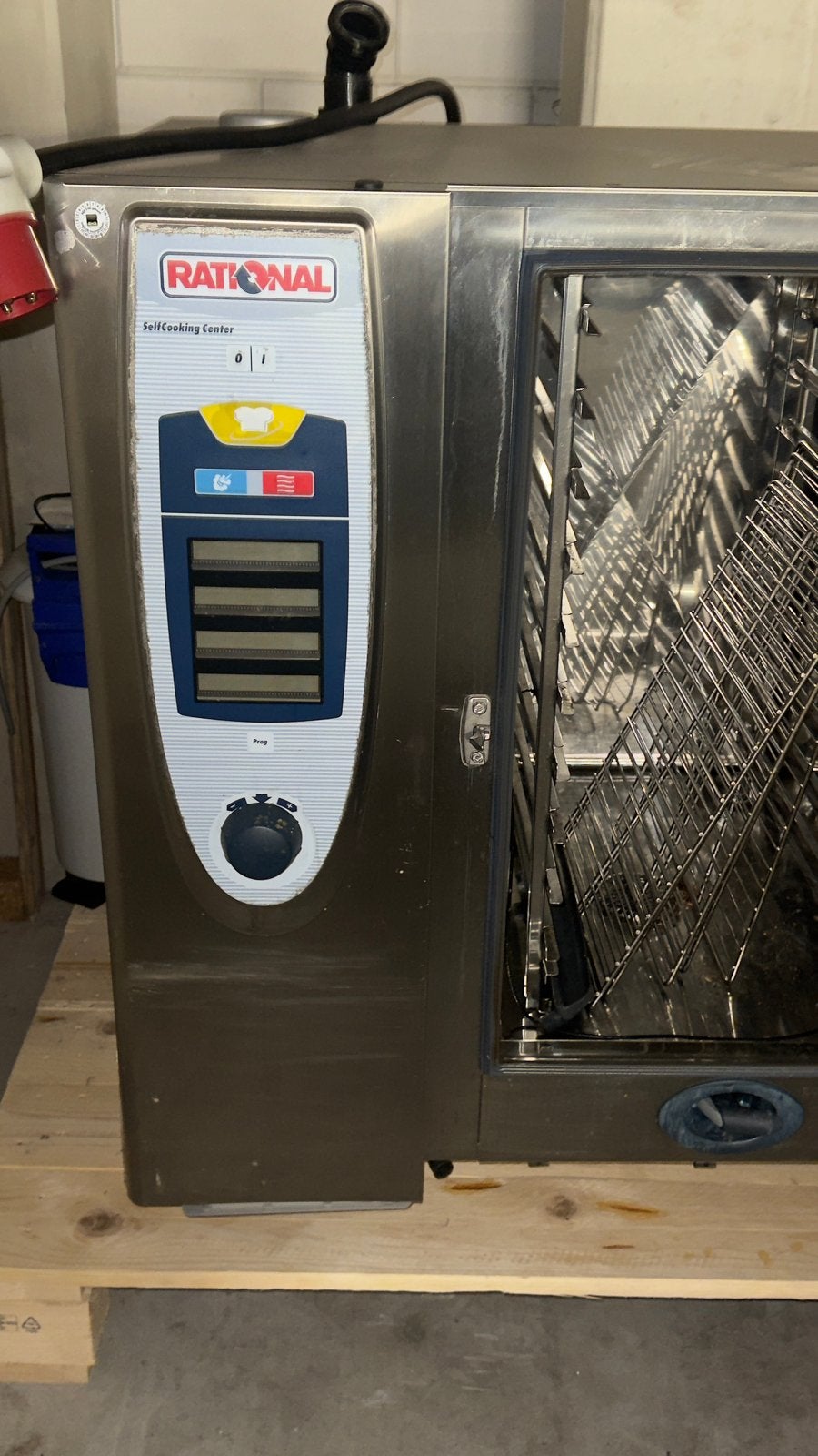 Rational SCC 101 Zelfkokend Centrum Combi-Stoomoven, Ophalen of Verzenden, Gebruikt, Ovens, Magnetrons en Steamers