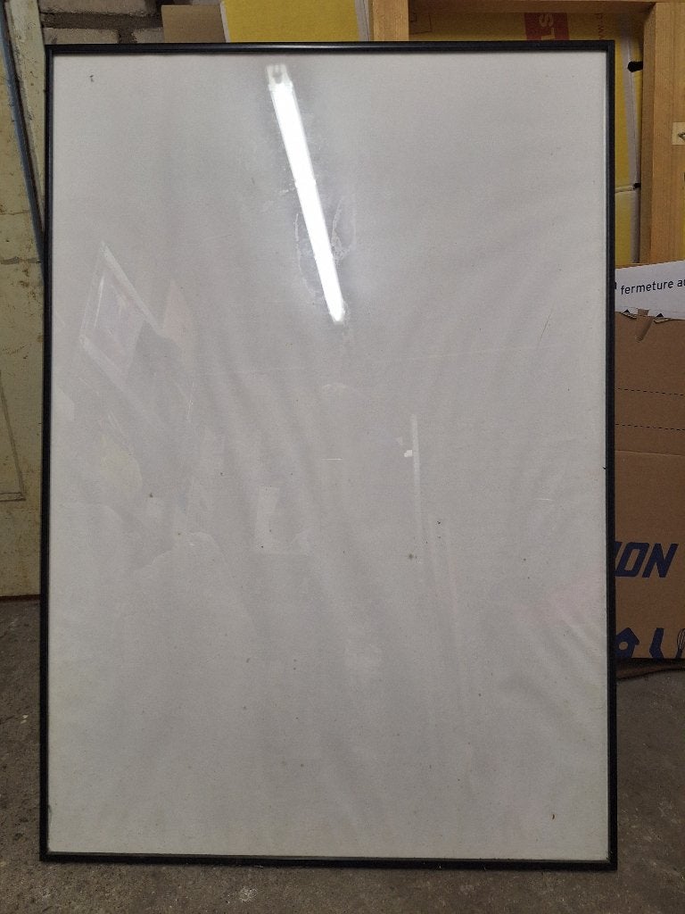 Posterlijst, zwart, 70x90, Ophalen, Kunststof, Gebruikt, 90 cm