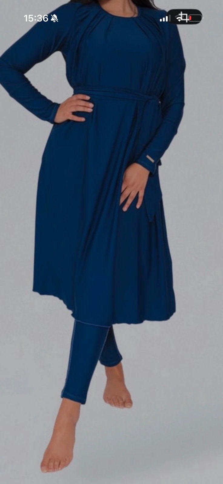 Burkini m, Ophalen of Verzenden, Zo goed als nieuw, Zwart, Overige typen