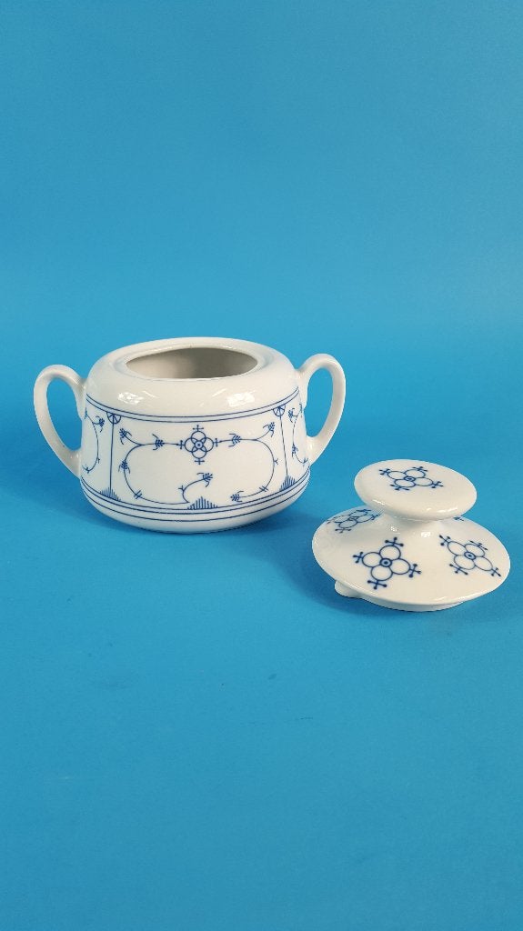 Suikerpot Blau Saks, Alba Iulia, helemaal gaaf. 6B12, Tweedehands verkoop, Tweedehands verkoop, Gebruikt, Ophalen of Verzenden