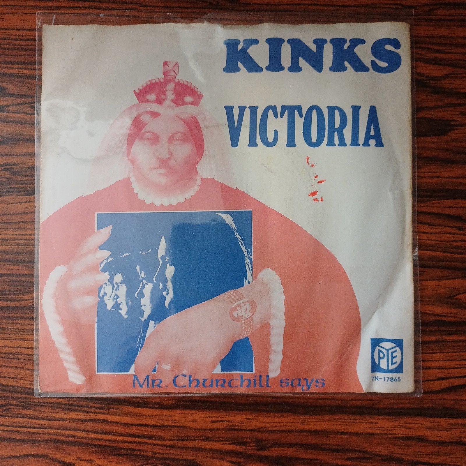 The Kinks - Victoria / Mr. Churchill Says (7 inch single), Cd's en Dvd's, Gebruikt, Fotohoes, 7 inch, Ophalen of Verzenden