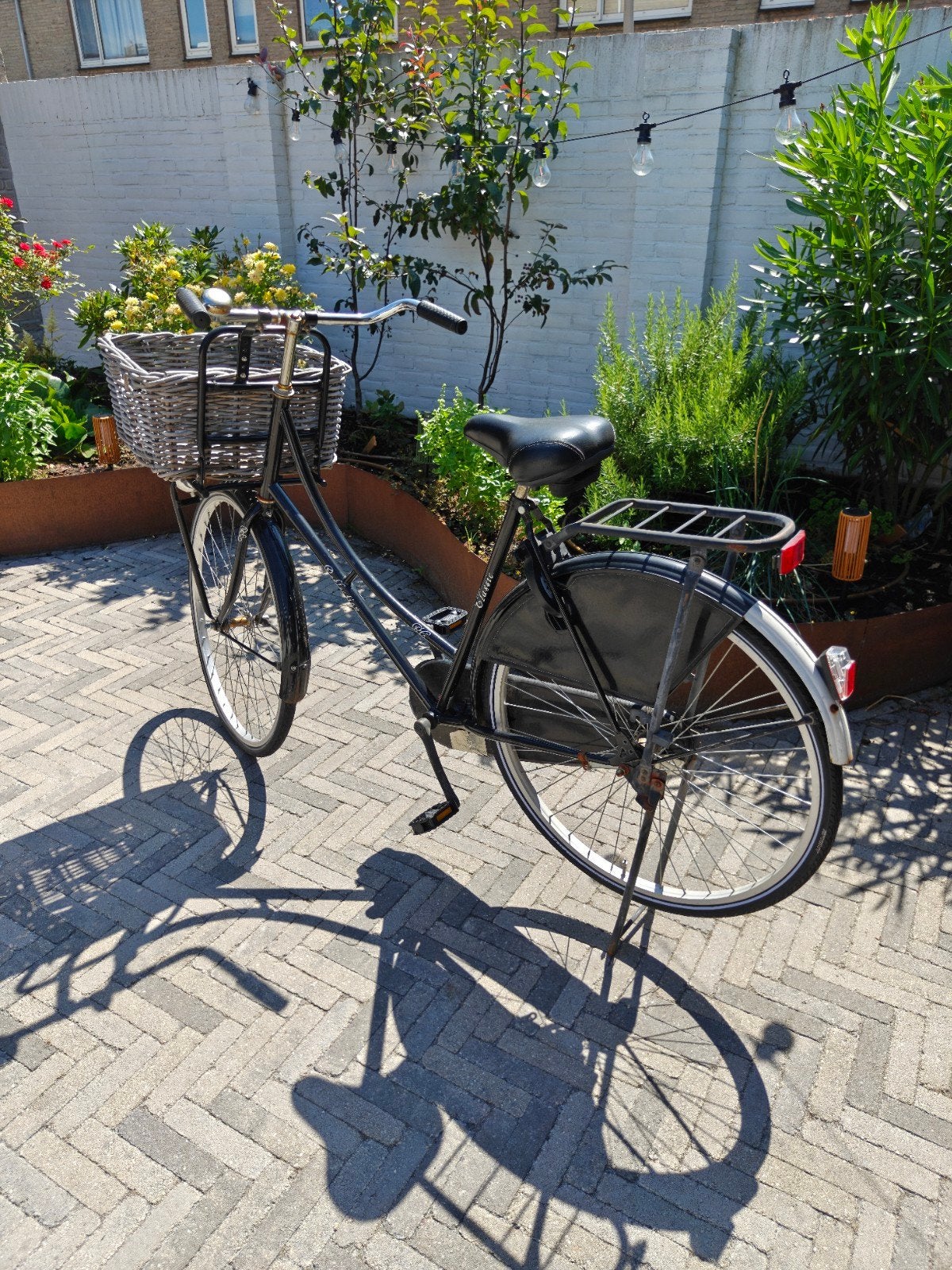 Omafiets, Ophalen, Gebruikt