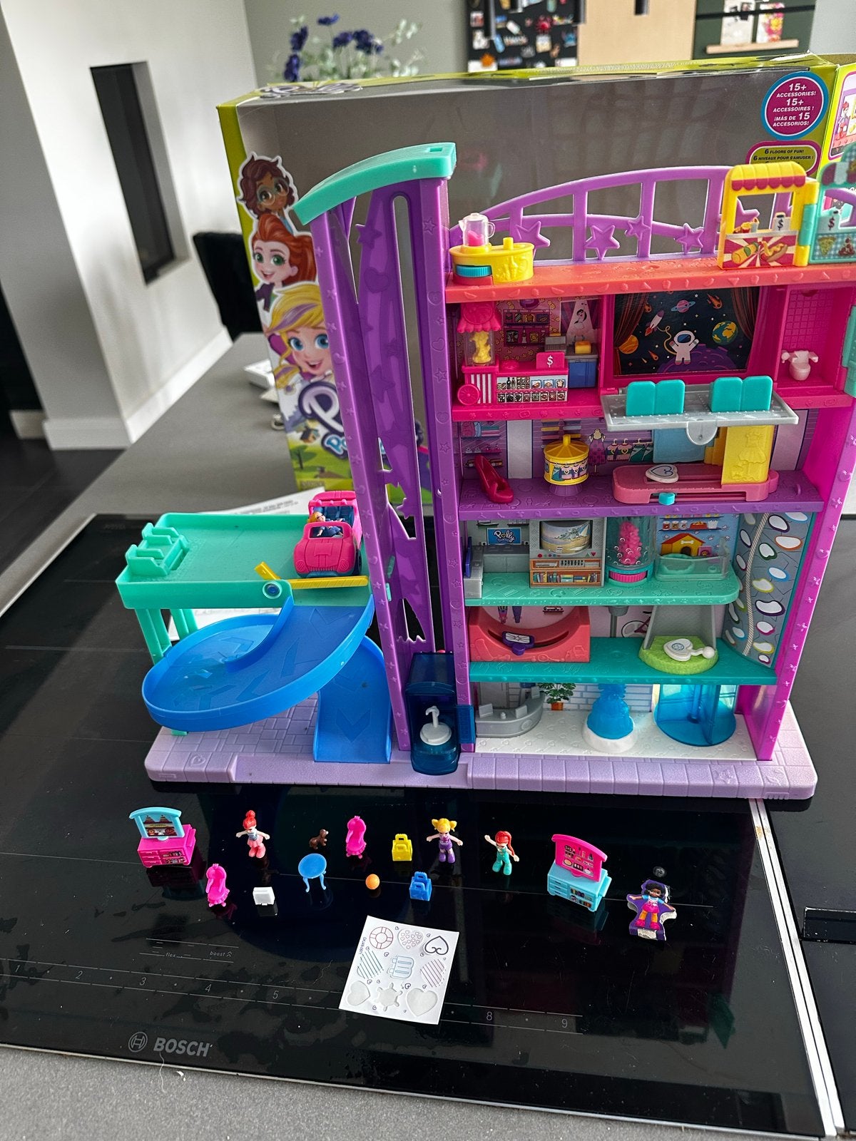 Polly Pocket Mega Mall Speelset met Accessoires, Ophalen of Verzenden, Zo goed als nieuw, Meisje