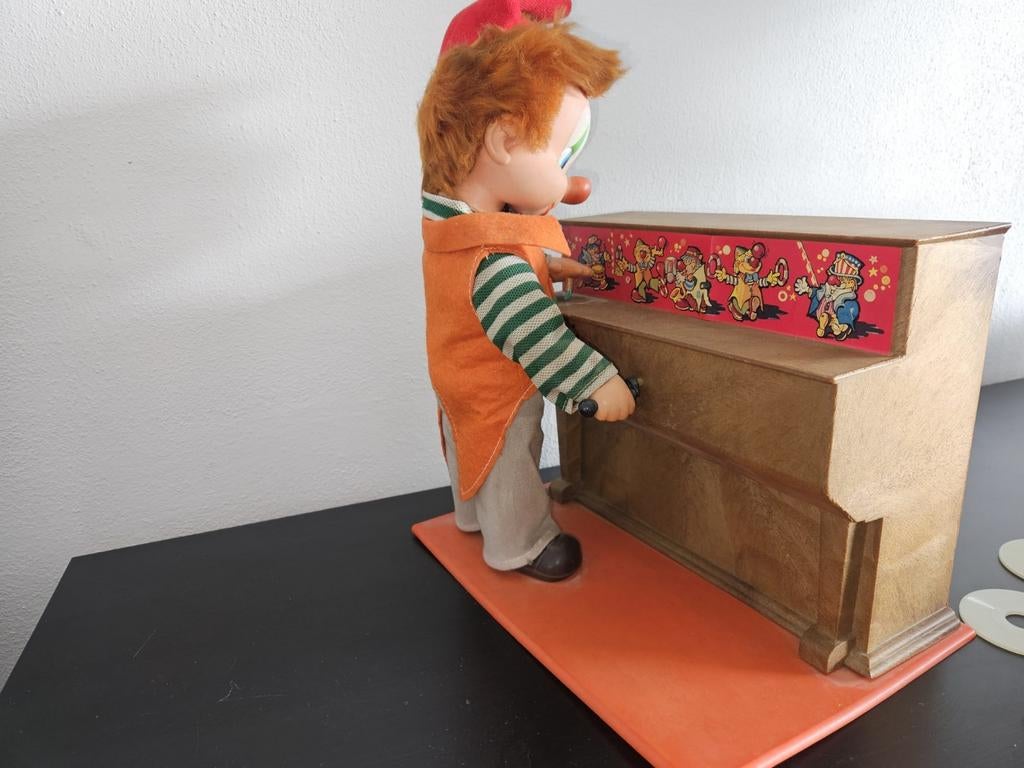 Vintage Clown Speelgoed stuk, Antiek en Kunst, Ophalen of Verzenden