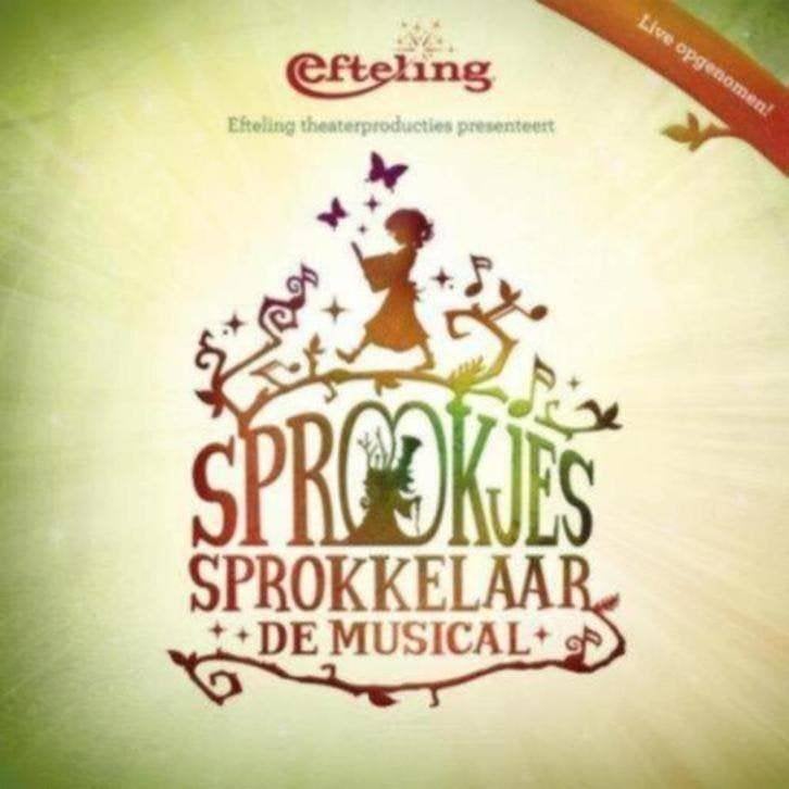 CD: Efteling - Sprookjessprokkelaar de musical (ZGAN), Ophalen of Verzenden, Zo goed als nieuw