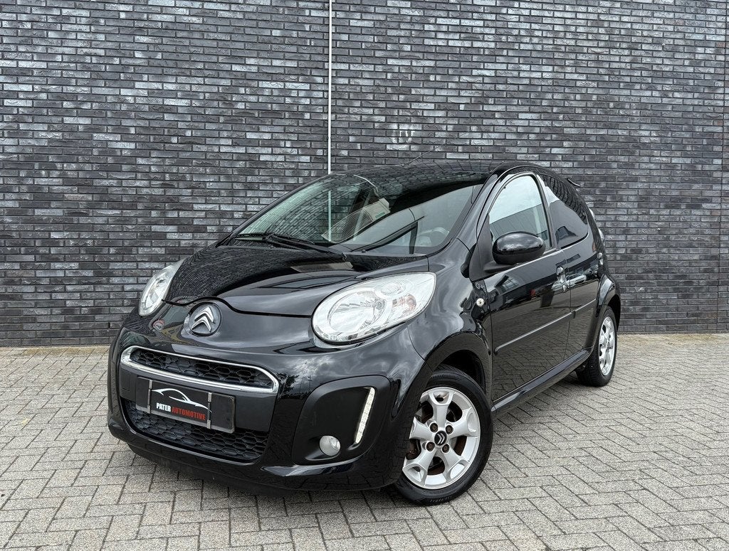 Citroen C1 1.0 Exclusive Automaat|NAP|Airco|5DRS|LED|Elekt R, Euro 5, Gebruikt, Met garantie (alle), 4 stoelen
