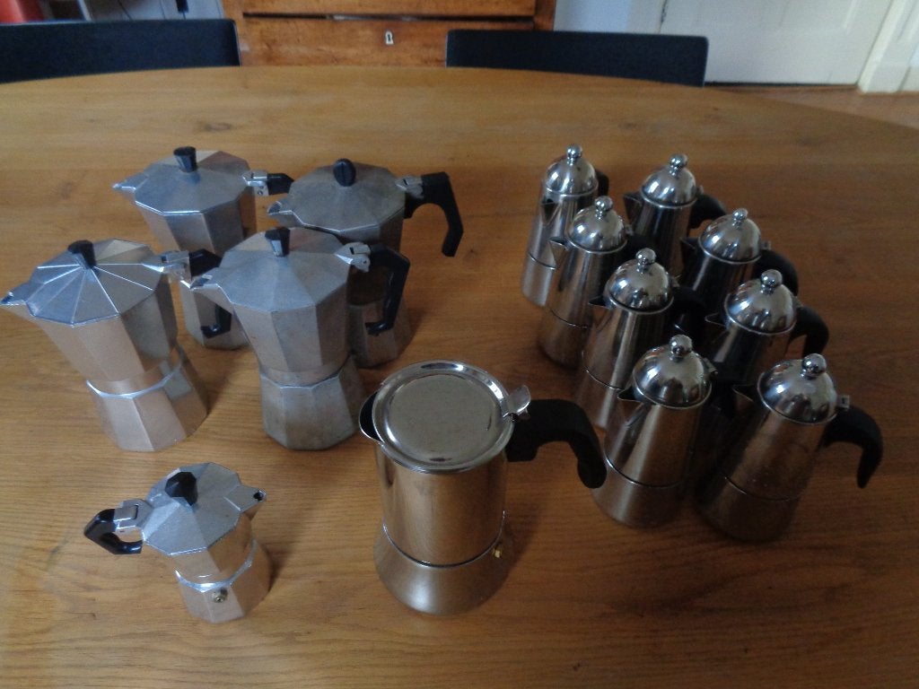 Koffiepercolator: ALFI,IKEA:1/2 2/4 4/6 kopjes, Overige typen, Ophalen of Verzenden, Metaal, Overige merken