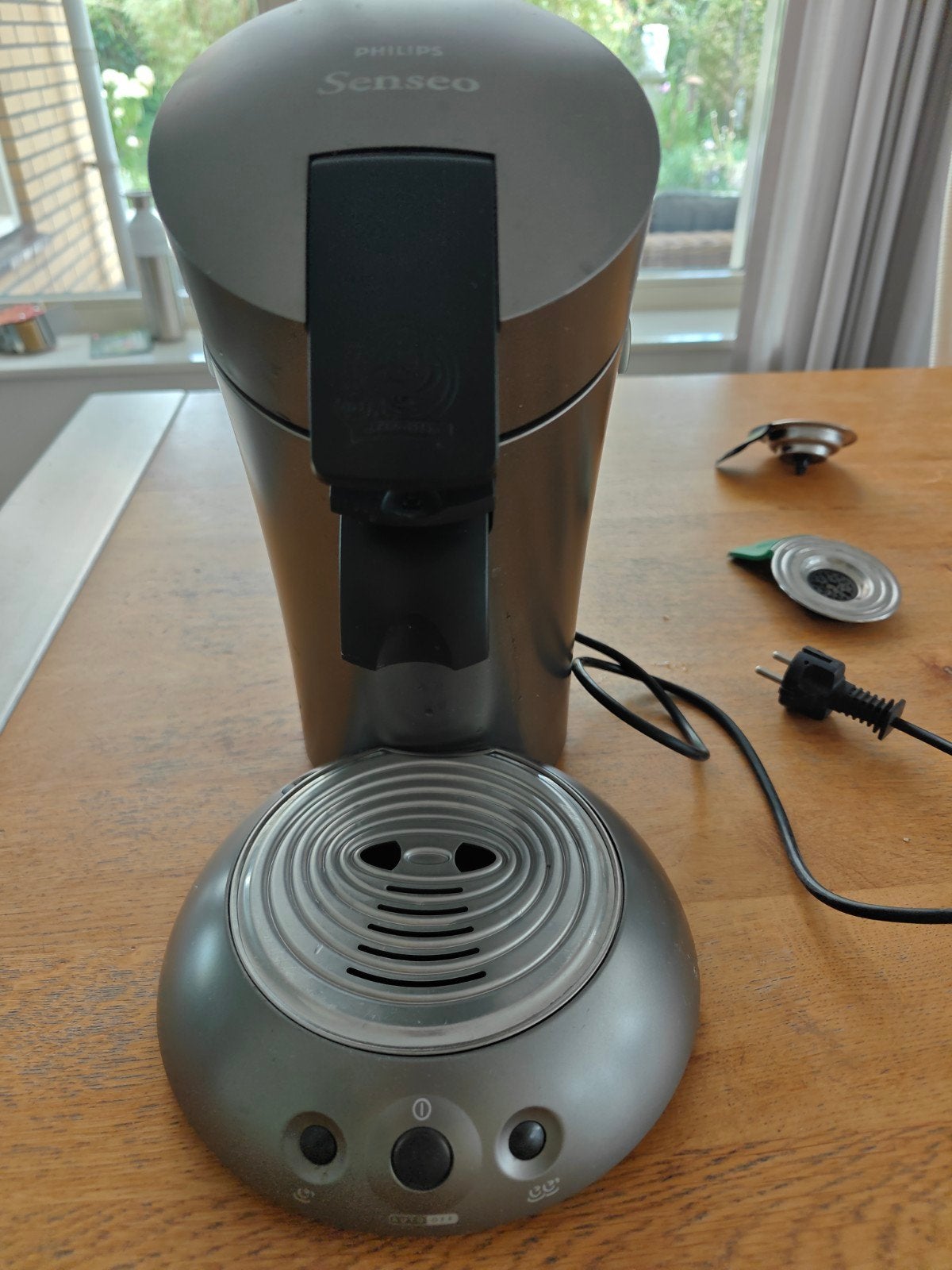 Philips Senseo Koffiezetapparaat met padhouders, Witgoed en Apparatuur, Koffiezetapparaten, Ophalen, Koffiepads en cups, Gebruikt