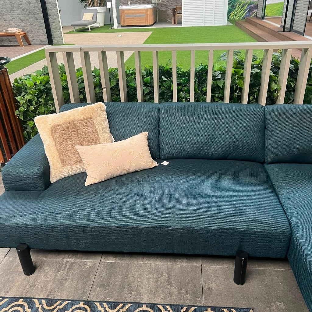 Twins Noas-Black Loungeset | Showroommodel, Ophalen, 5 zitplaatsen, Gebruikt, Bank