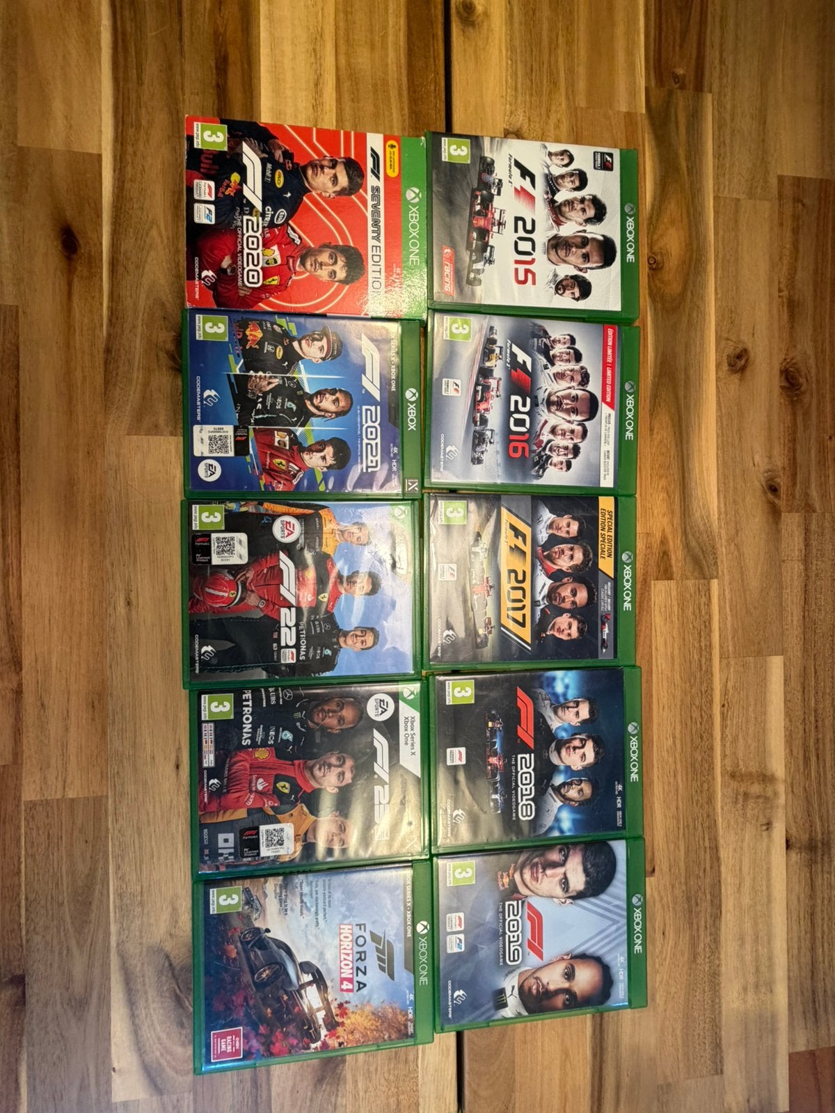 Xbox one spellen f1+forza horizon, Spelcomputers en Games, Games | Xbox One, Online, Racen en Vliegen, 2 spelers, Ophalen of Verzenden