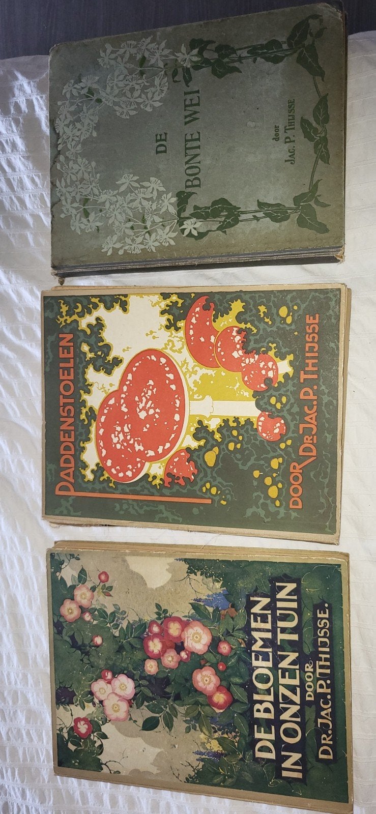 Verkade Albums: 7x o.a.De Bonte Wei, Paddenstoelen, De Bloem, Ophalen of Verzenden, Gelezen, Bloemen, Planten en Bomen, Dr. Jac. P. Thijsse