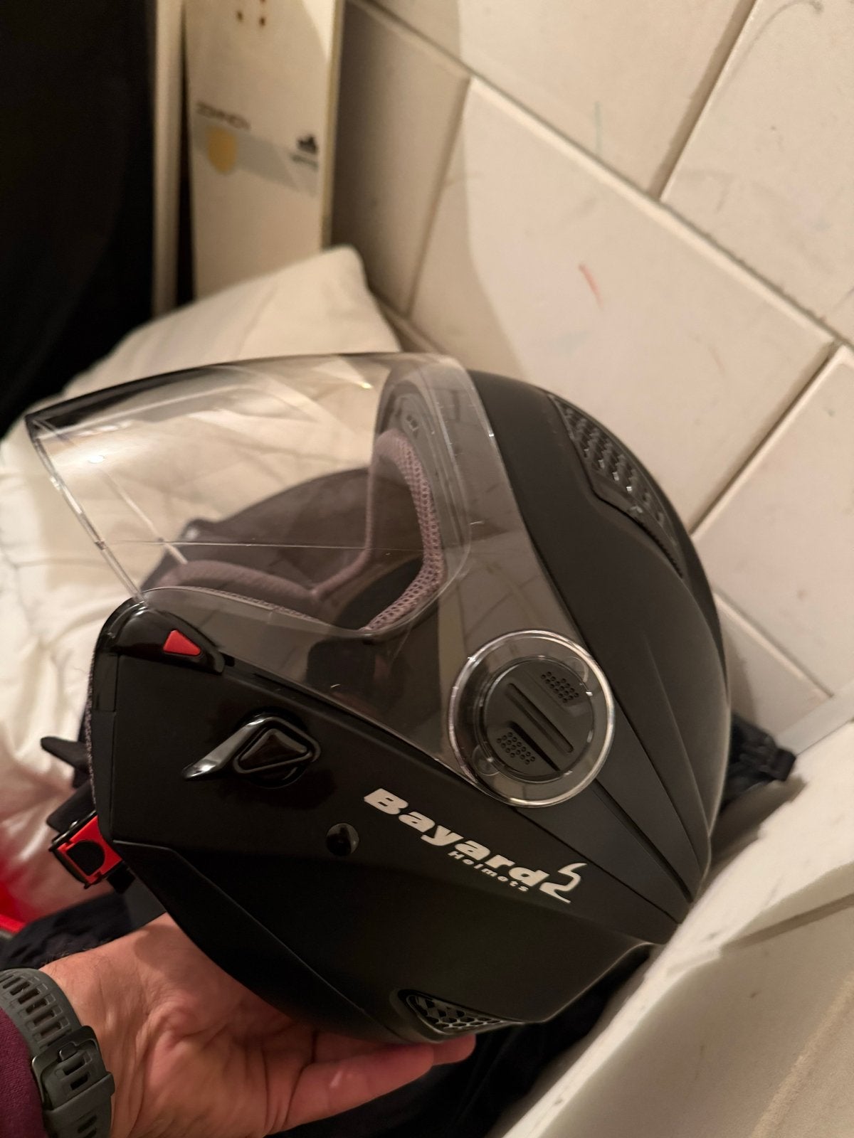 Bayard Helmets motorhelm - Mat zwart maat M NIEUW!, Ophalen of Verzenden, Tweedehands, Heren, Overige typen