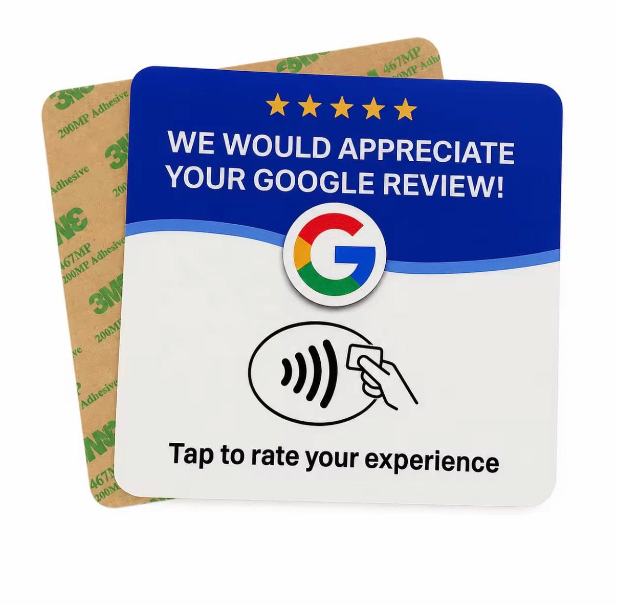 Nieuw! Google NFC review kaart 2026 inclusief installatie, Ophalen of Verzenden, Nieuw