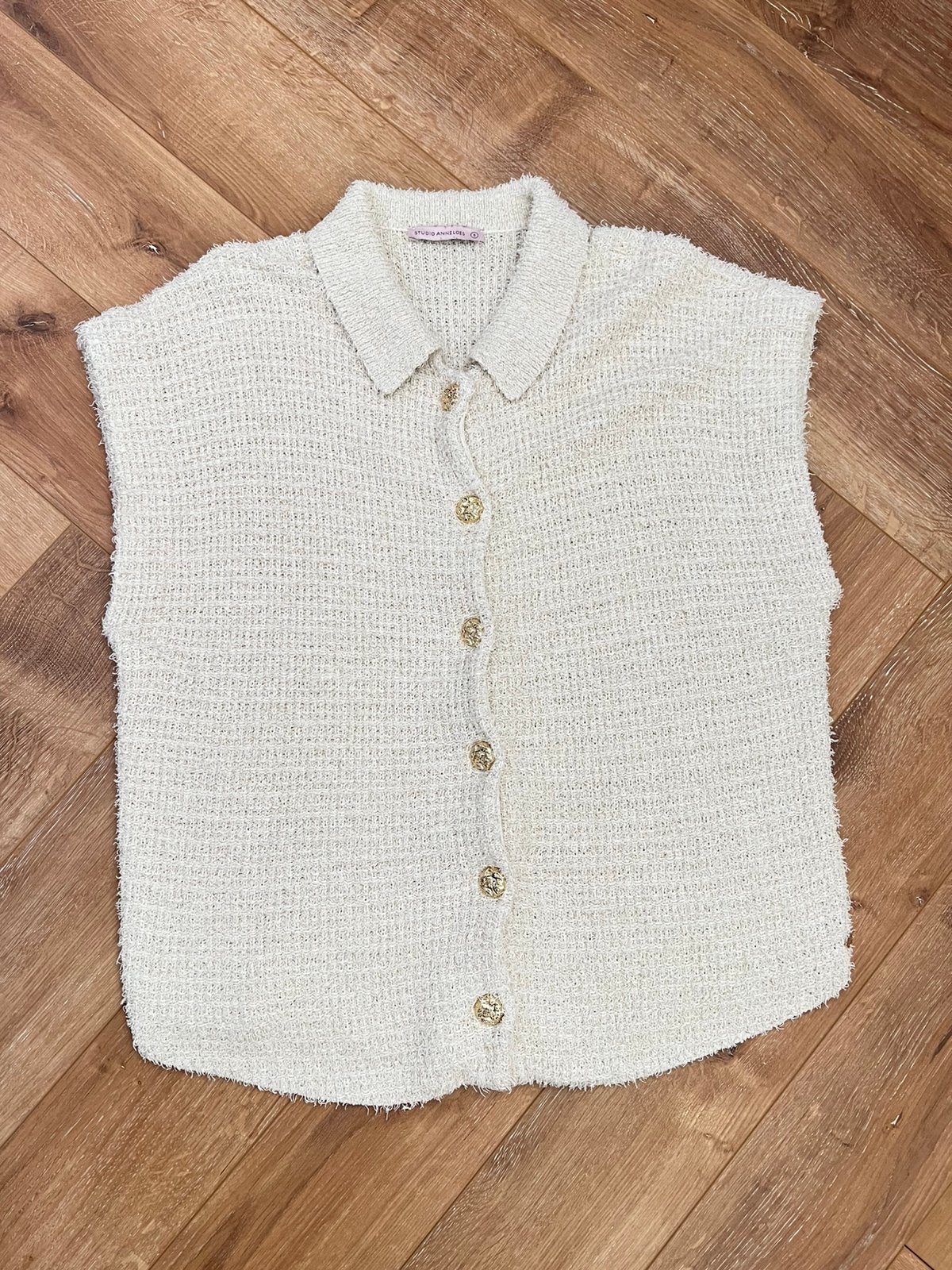 Studio anneloes lotte furry gilet vest S - M - L kit, Verzenden, X, Maat 36 (S), X