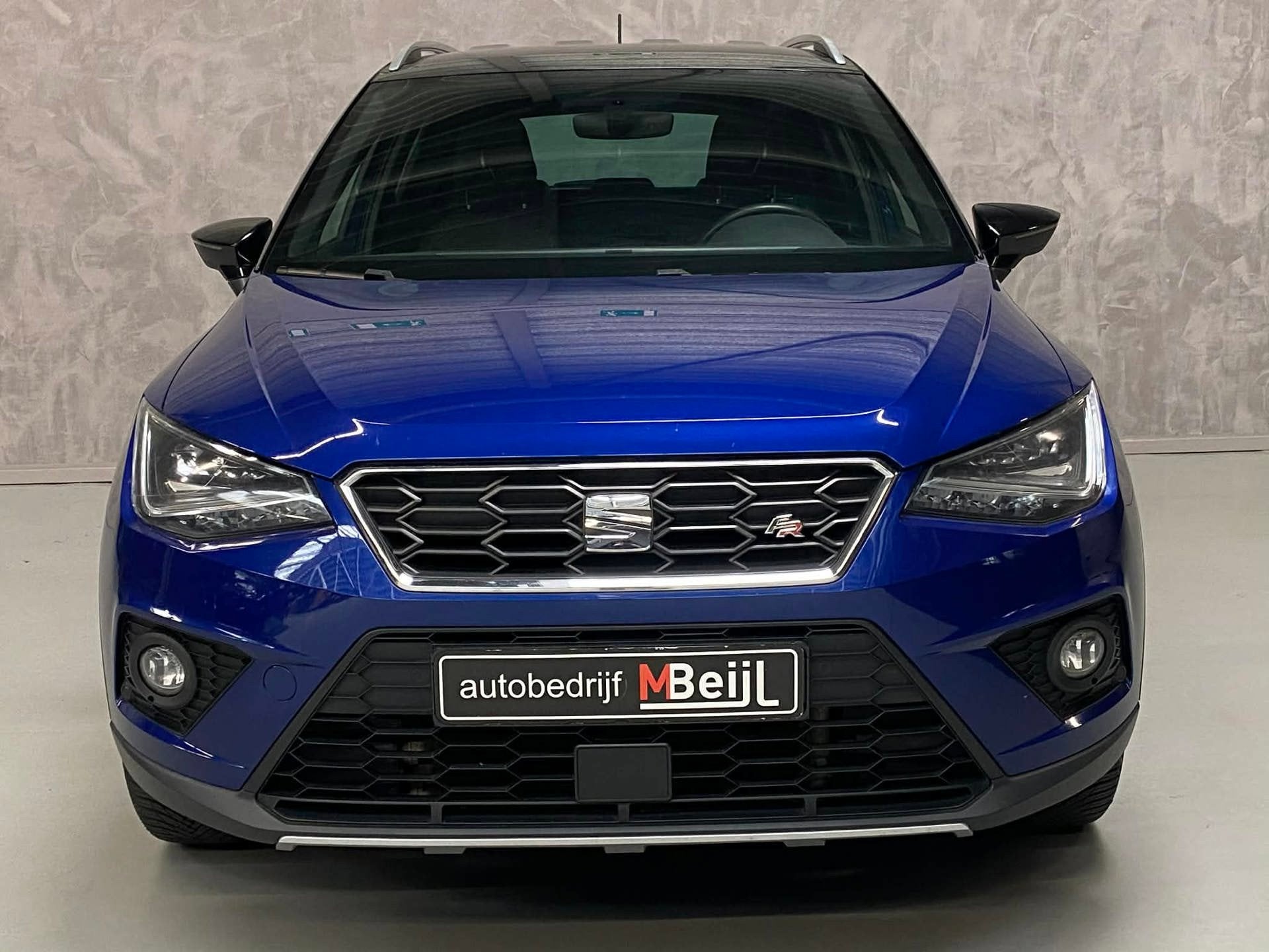 Seat Arona 1.0 TSI FR /Camera /Trekhaak /Dodehoek /Stoelverw, Auto's, Automatische klimaatregeling, Gebruikt, Blauw, 116 pk