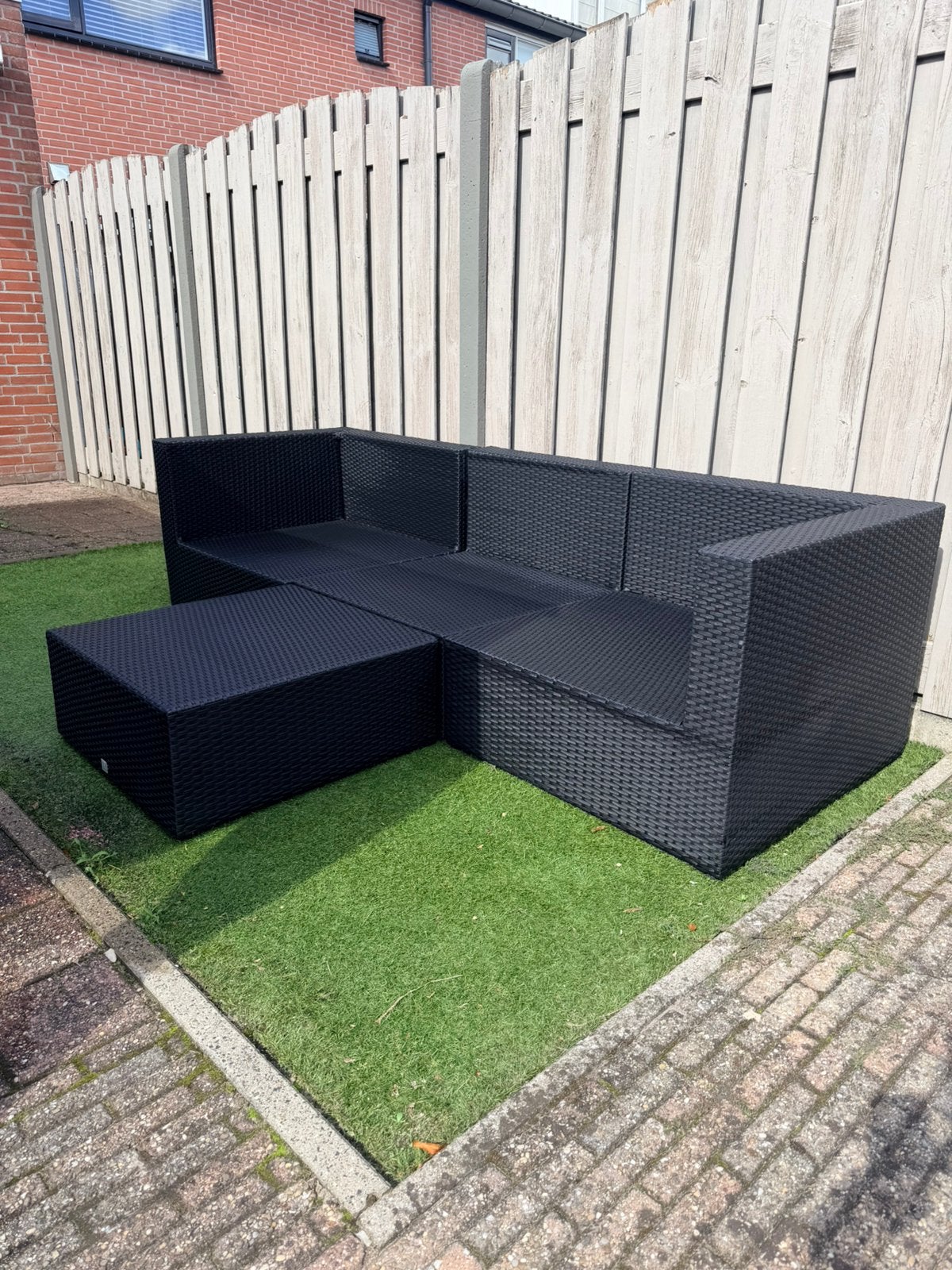 Loungeset 6 delig te koop! Super nette staat!, Ophalen, Zo goed als nieuw, Kunststof