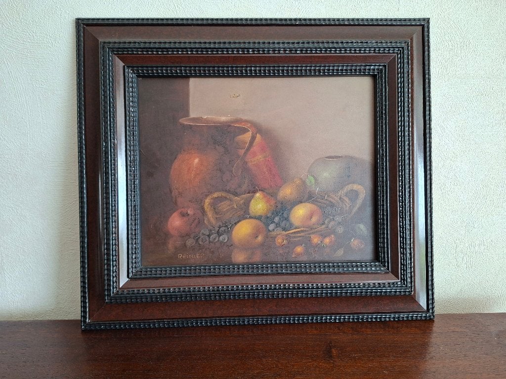 schilderij stilleven, Ophalen