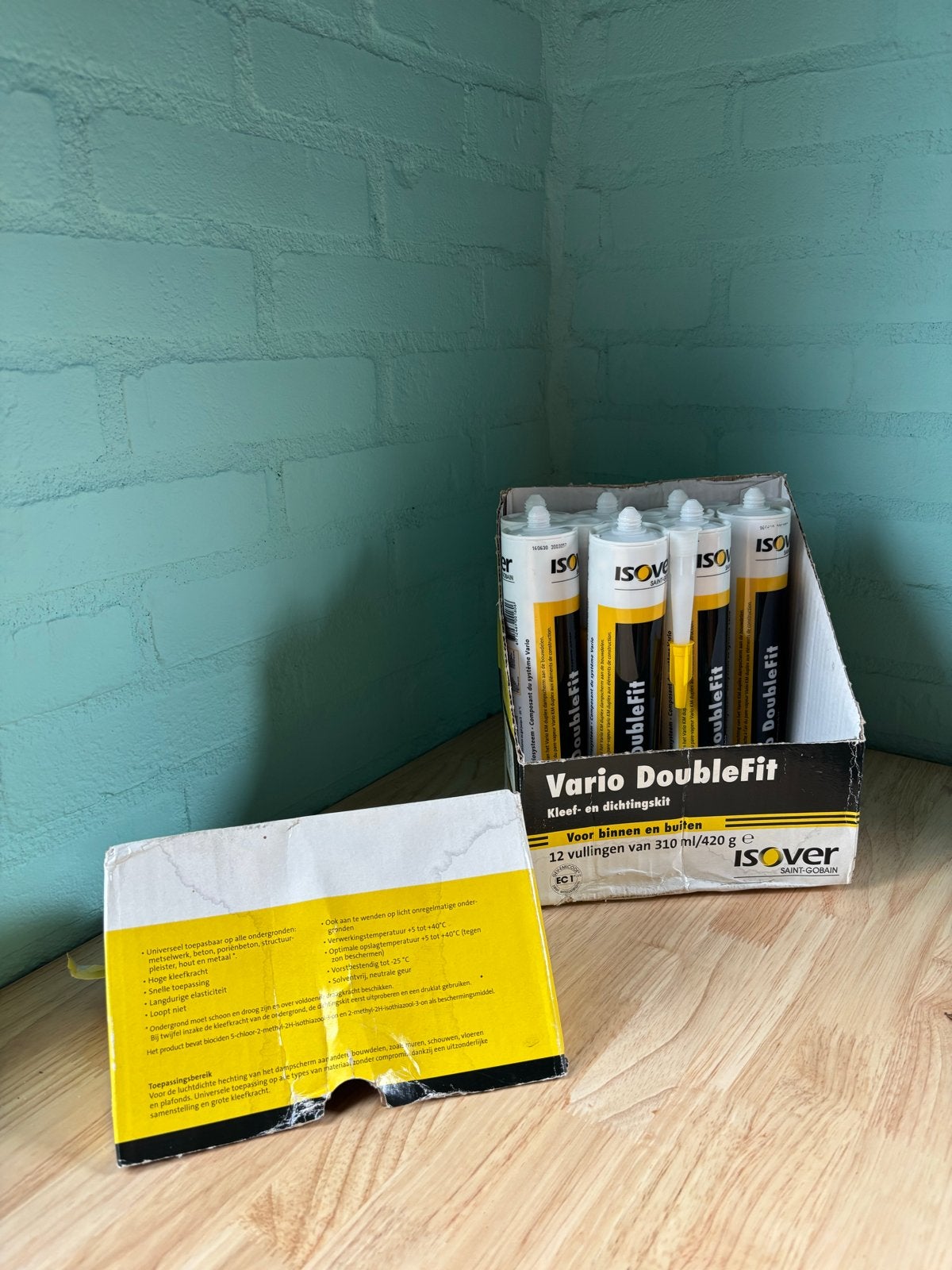 Isover Vario DoubleFit Kleef- en dichtingskit (7 stuks), Ophalen of Verzenden, Nieuw