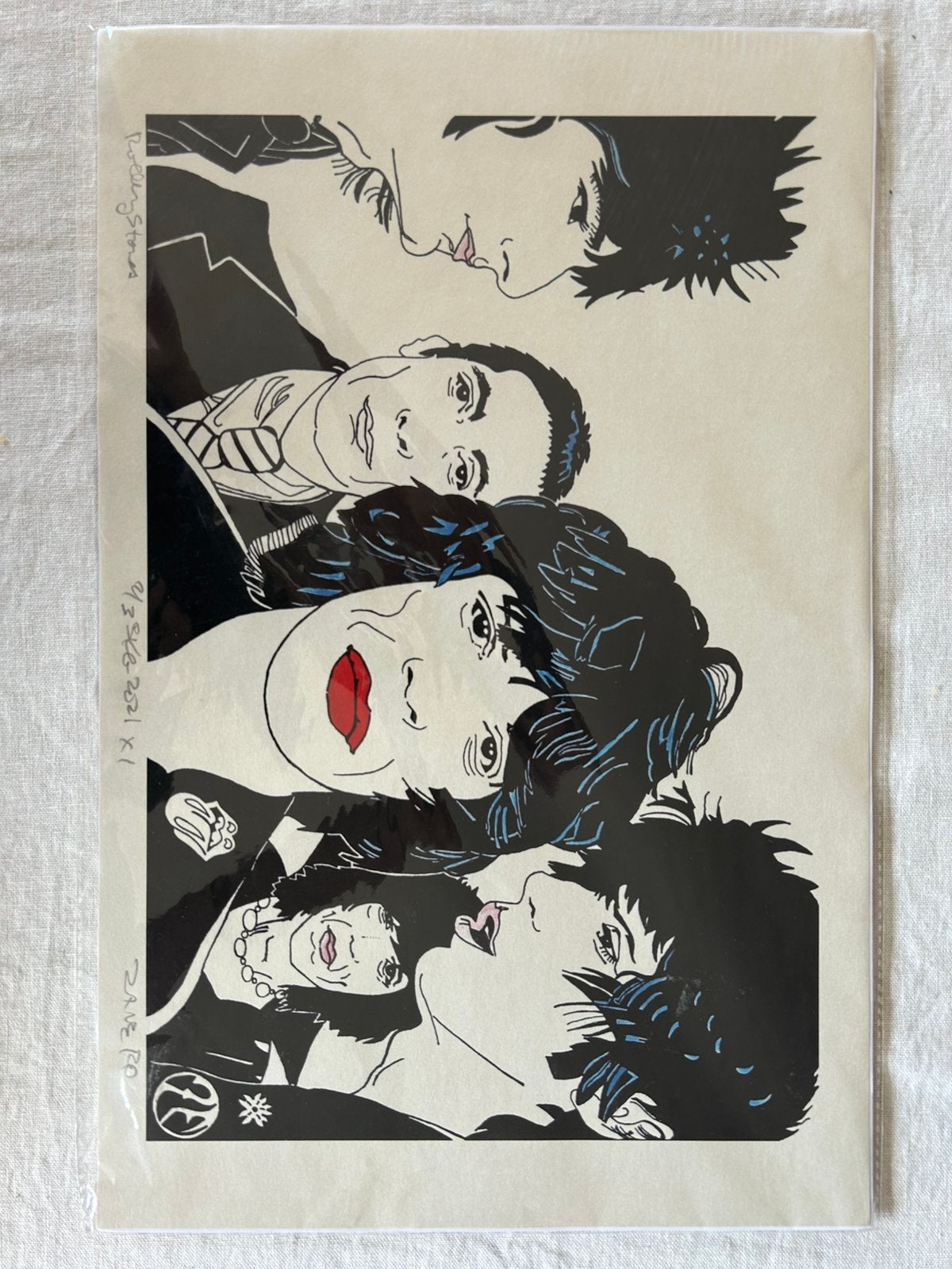 Rolling Stones "Black n Blue" - zanefix, Ophalen of Verzenden