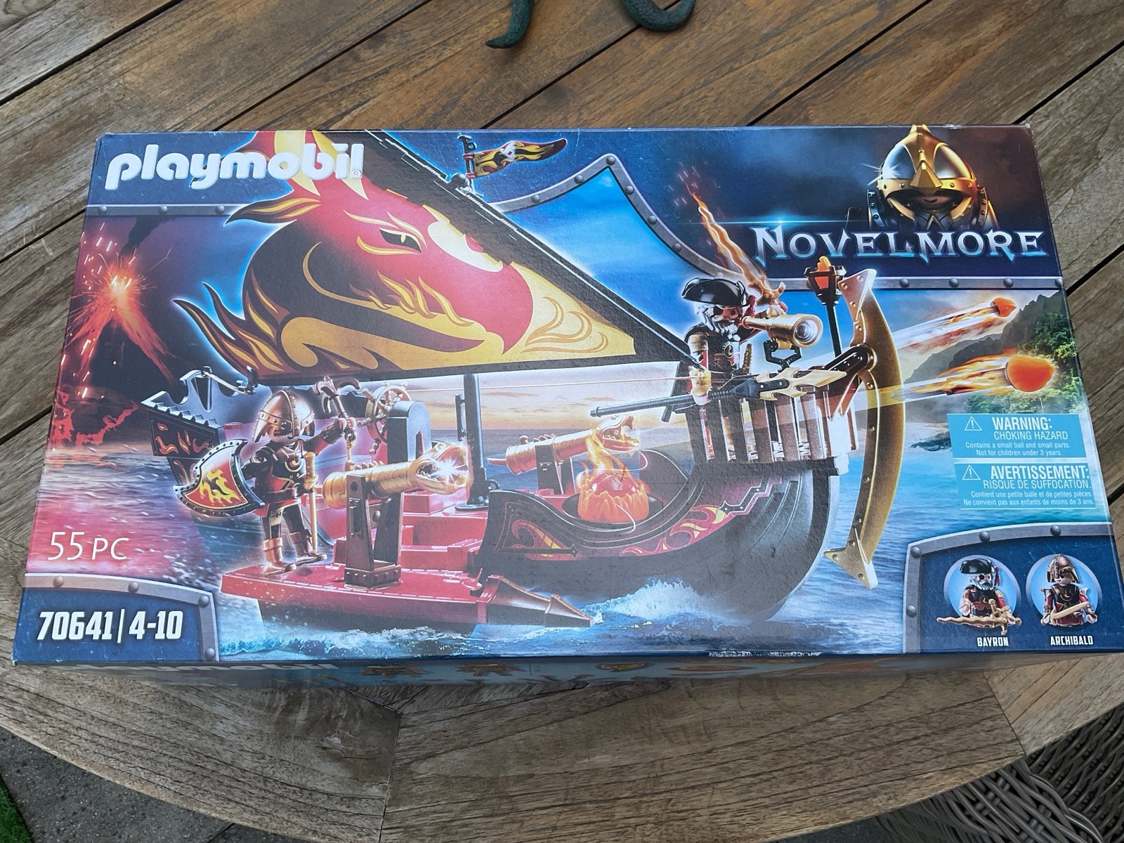 Playmobil Novelmore Drakenboot 70641 - Nieuw, Ophalen of Verzenden, Nieuw, Complete set
