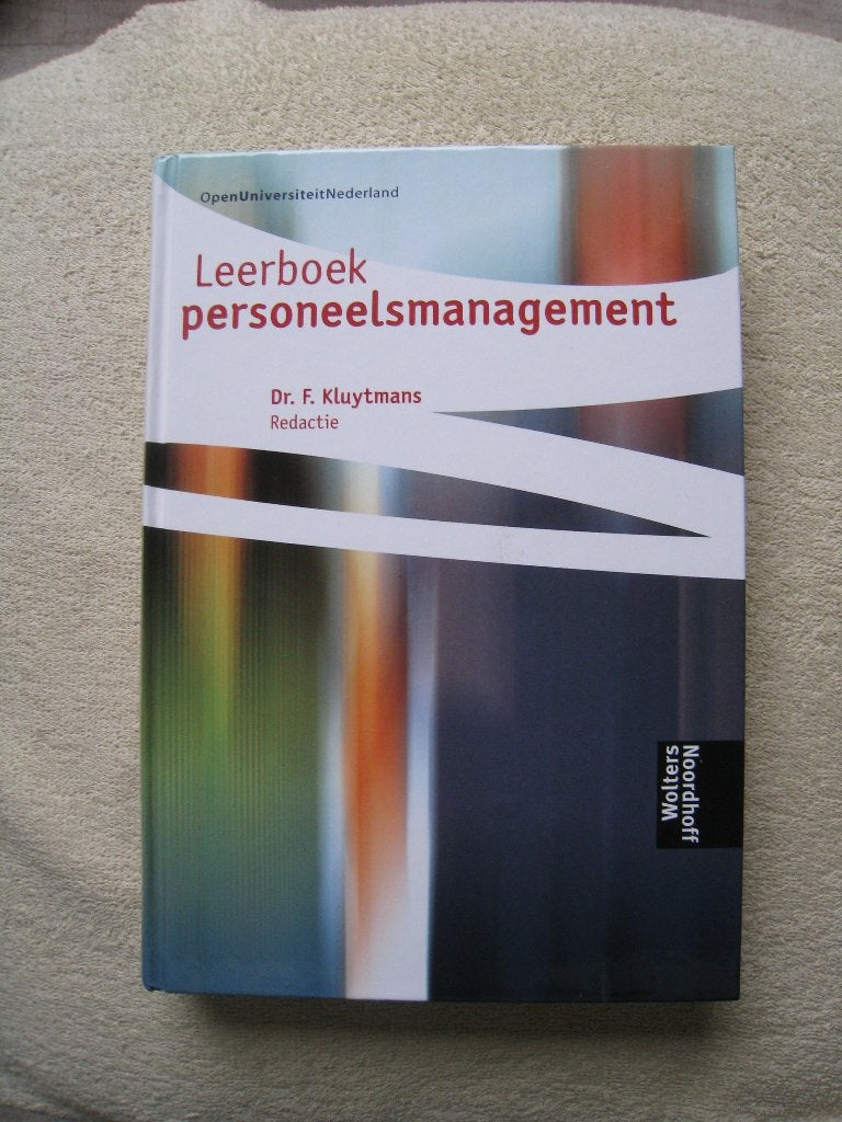 Leerboek personeelsmanagement, Nieuw, Ophalen of Verzenden, Management, J. Ardts F. Kluytmans -